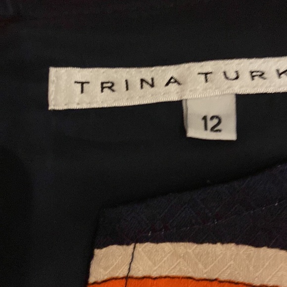 Trina Turk size 12 short sleeve dress multicolor - Picture 3 of 10
